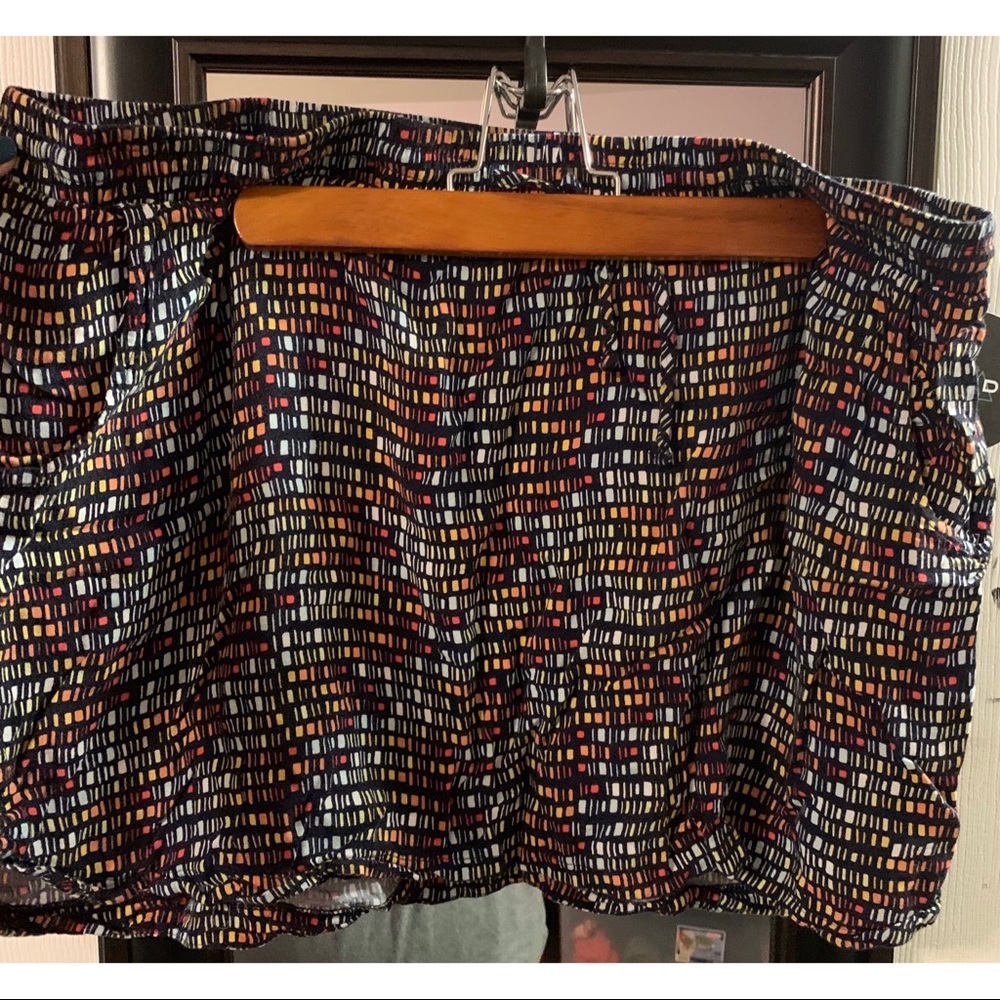 Drawstring skirt